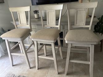 Set of 3 Bar Stools