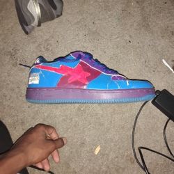 Marvel Purple Red And Blue Bapes 