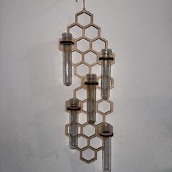 Wooden Honeycomb Propagation Stations