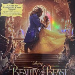 Disney’s BEAUTY And The BEAST LIVE! (Blu-Ray + DVD + Digital-2017) Emma Watson!