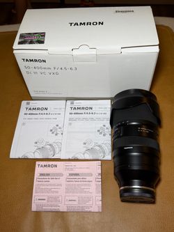 Tamron 50-400 F/4.5-6.3 Di III VC VXD A067 Sony-E mount