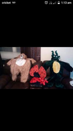 Costumes dog / lady bug /dragon