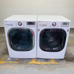 LG washer and dryer in very perfect condition a receipt for 90 days warranty