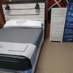 Rustic Stylish Four Piece Bedroom Set! 