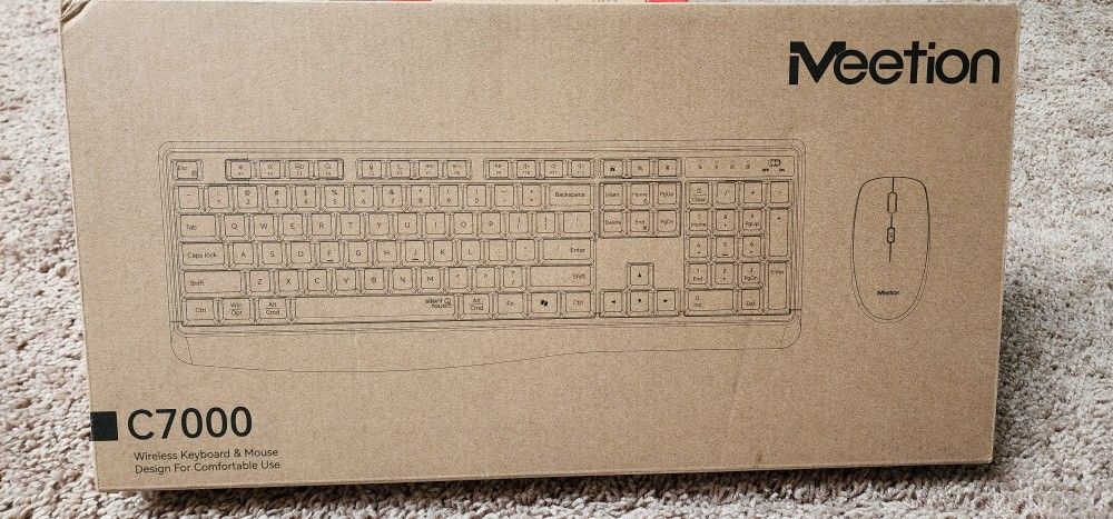 Meetion Quiet Keyboard & Mouse Set
