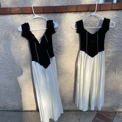 Black And White Adult Ballet Costumes 