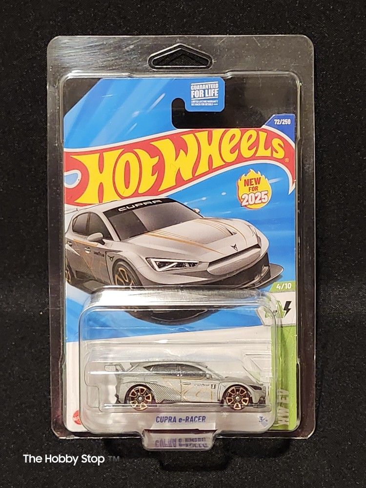 Hot Wheels 🔥 🛞, $9 Cupra E Racer, Protective Display Case Included
