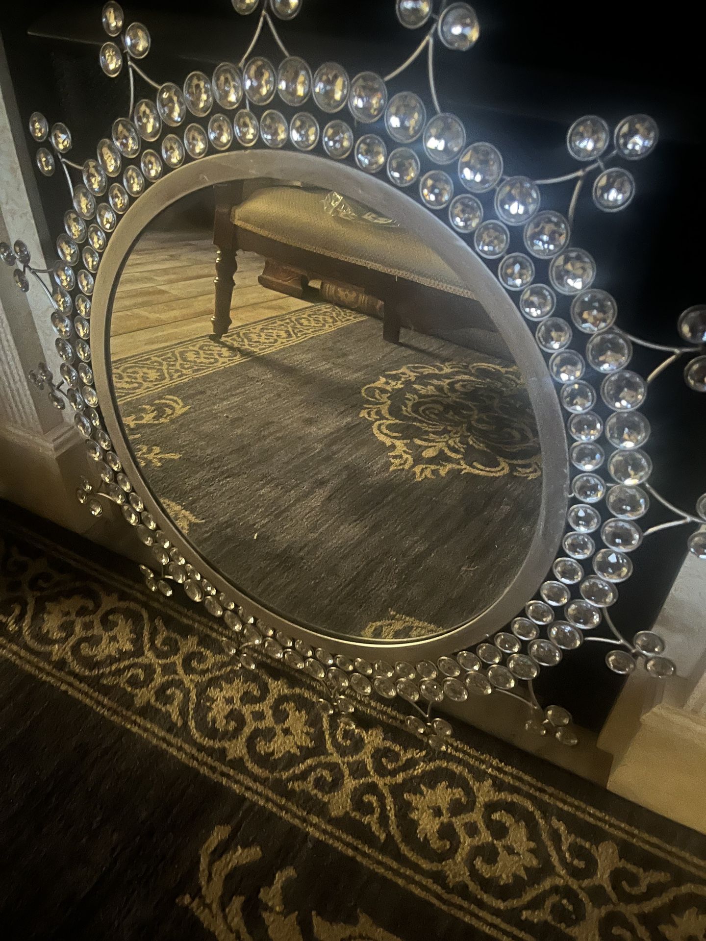 Accent Round Mirror