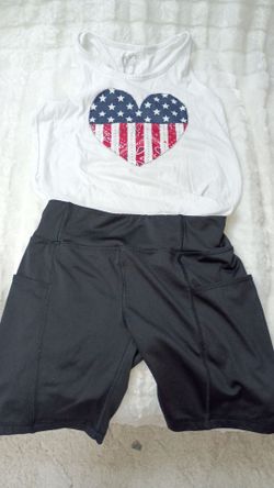 T-shirt and shorts set