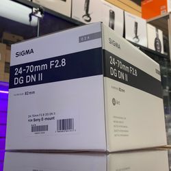 Sigma 24-70mm F/2.8 II for Sony E-Mount