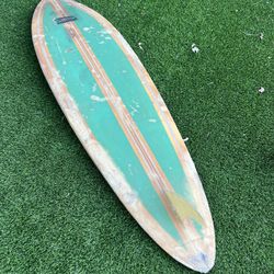 7’0 Vintage Single Fin Surfboard