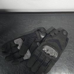 New Motorcycle Bike Gloves Black Medium size Man / Woman 