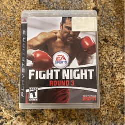 Fight Night Round 3 (Sony PlayStation 3, PS3) Complete