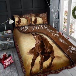 Bedside Horse Bed Spread