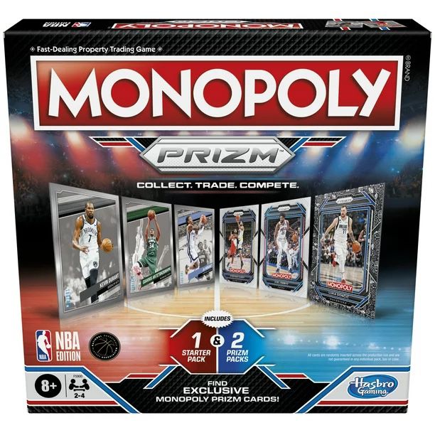 Monopoly Prizm NBA Board Game!!!!