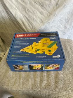 Grr-Ripper table saw push block