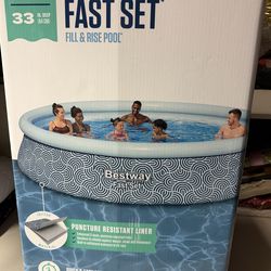 Bestway Fast Set 13’ Pool  Outdoor
