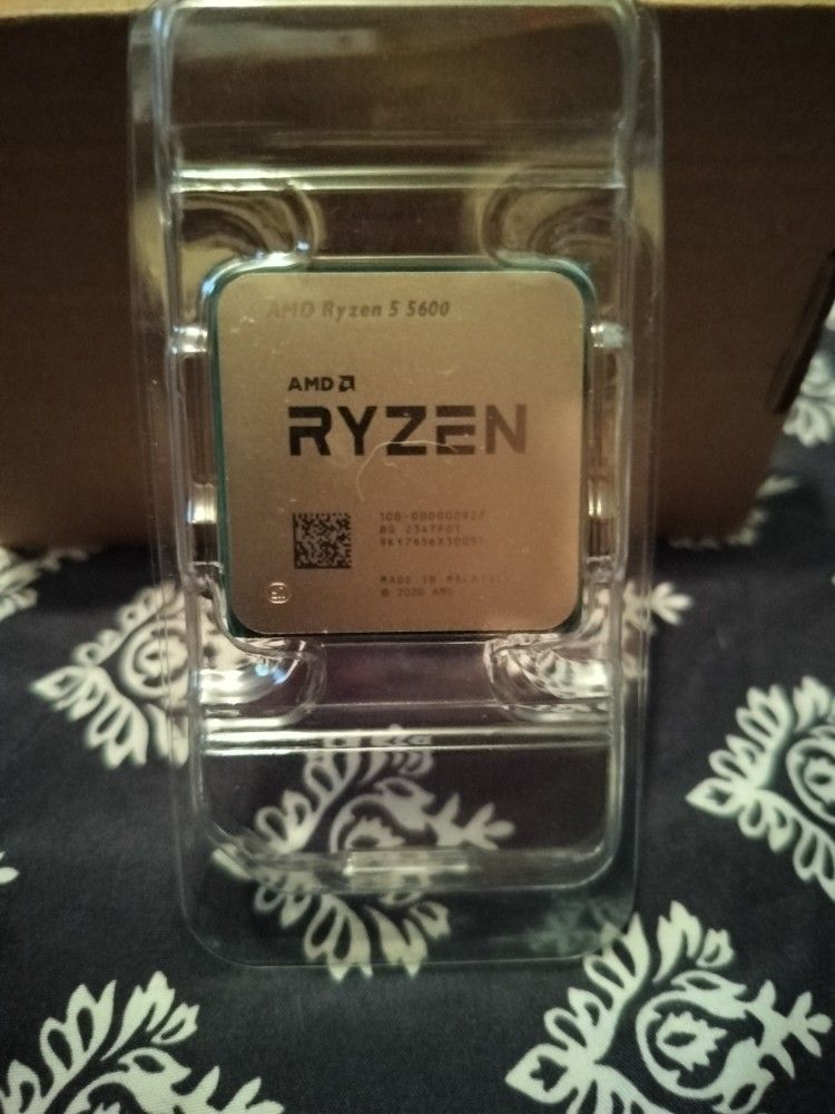 AMD Ryzen 5 R5 5600 3.5ghz 6-core 12-thread Cpu Processor, 7nm L3=32m Socket Lga Am4