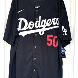 MEDIUM - DODGERS #50 MOOKIE BETTS JERSEY