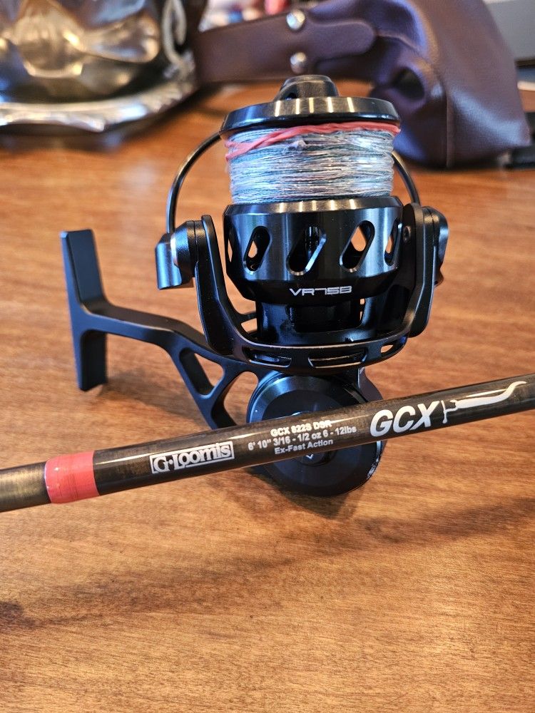 Van Staal VR75B / G-Loomis GCX 6'10" Rod