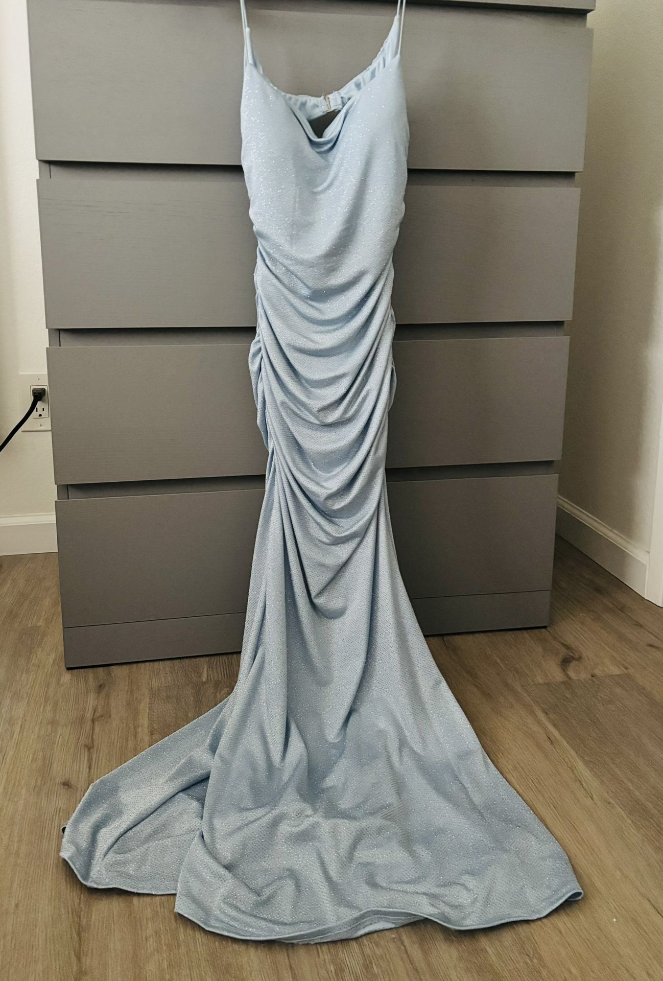 Sparkle Dress (Light Blue)