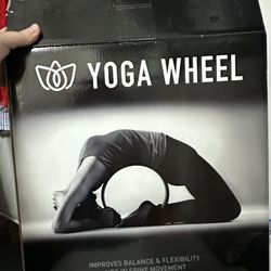Yoga Wheel For Stretching And Back Pain