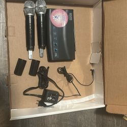 BMB Dual Wireless Microphone 