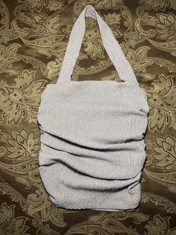 Zara grey Textured Shoulder Bag