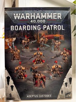 Warhammer 40k Adeptus Custodes Boarding Patrol - New/Sealed