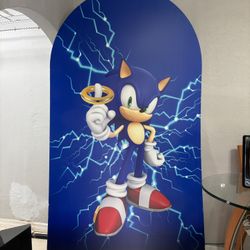 Sonic Birthday Banner 