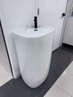 European Solid Porcelain Pedestals W:20” Depth:18”