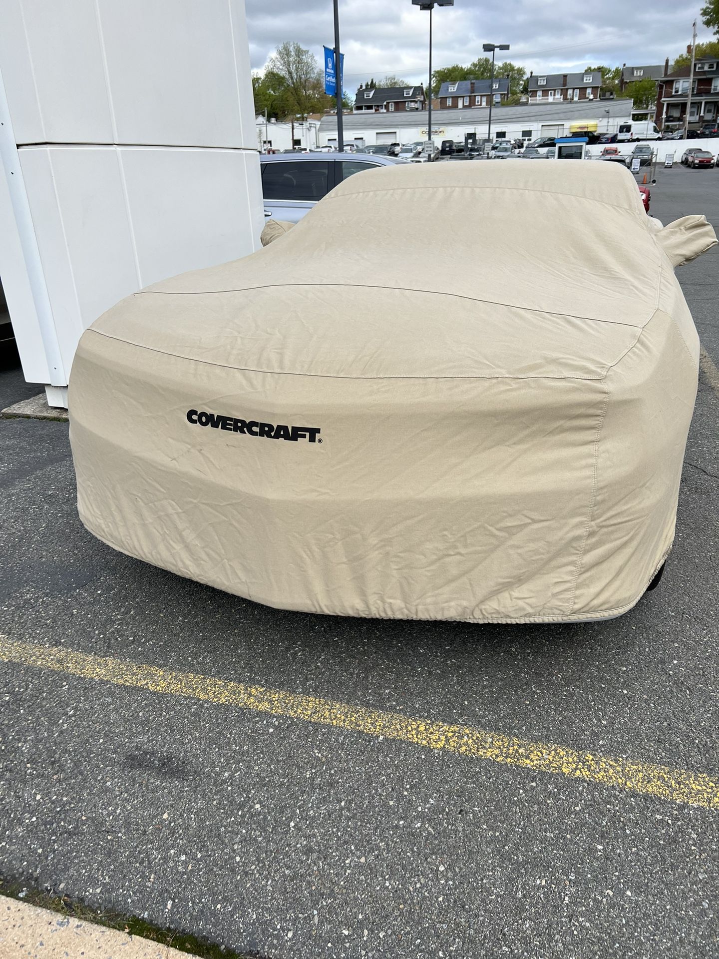 Camaro Indoor Car Cover Light Brown