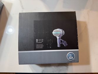 AKG D112 Bass Drum Mic with box