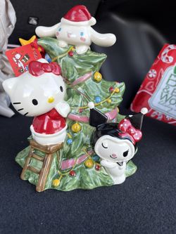 Hello Kitty Ceramic Christmas Tree 