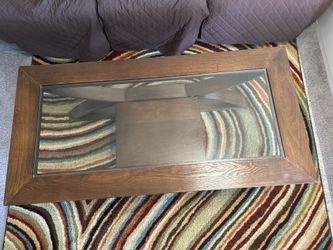 Glass Center table