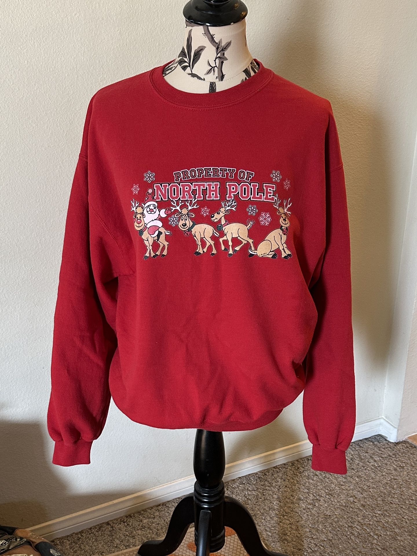 Christmas Property of North Pole Sweatshirt