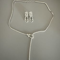 Women’s silver jewelry set