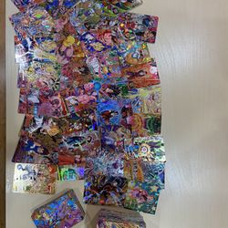 JAPANESE DRAGON BALL CARDS