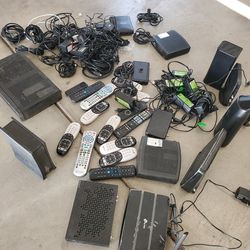 Modems remotes direct tv etc. ...