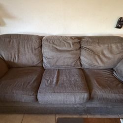 2 Brown Sofa Couches