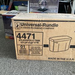 Toilet Tank Brand New In Box White