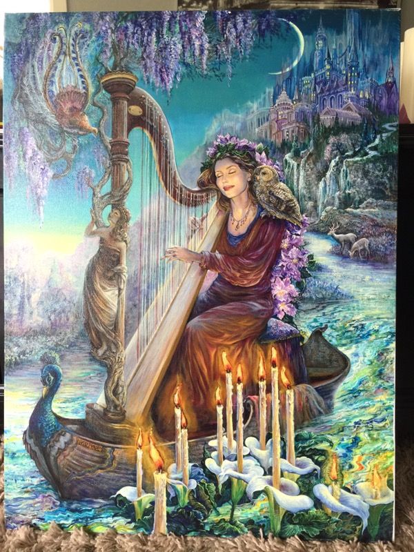 Josephine Wall art !proceed go to families in need!
