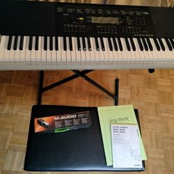 Casio Digital Keyboard And Accessories