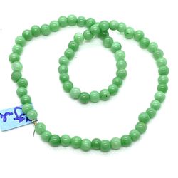 5mm Green Jade? Beads