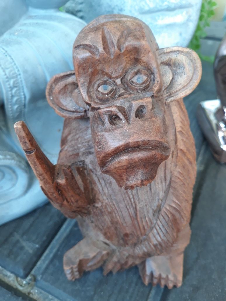 Cute little wooden flipping monkeys sold individually