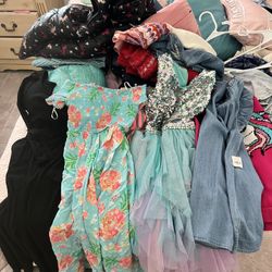 Bundle Of Girls Clothes Size 7-10