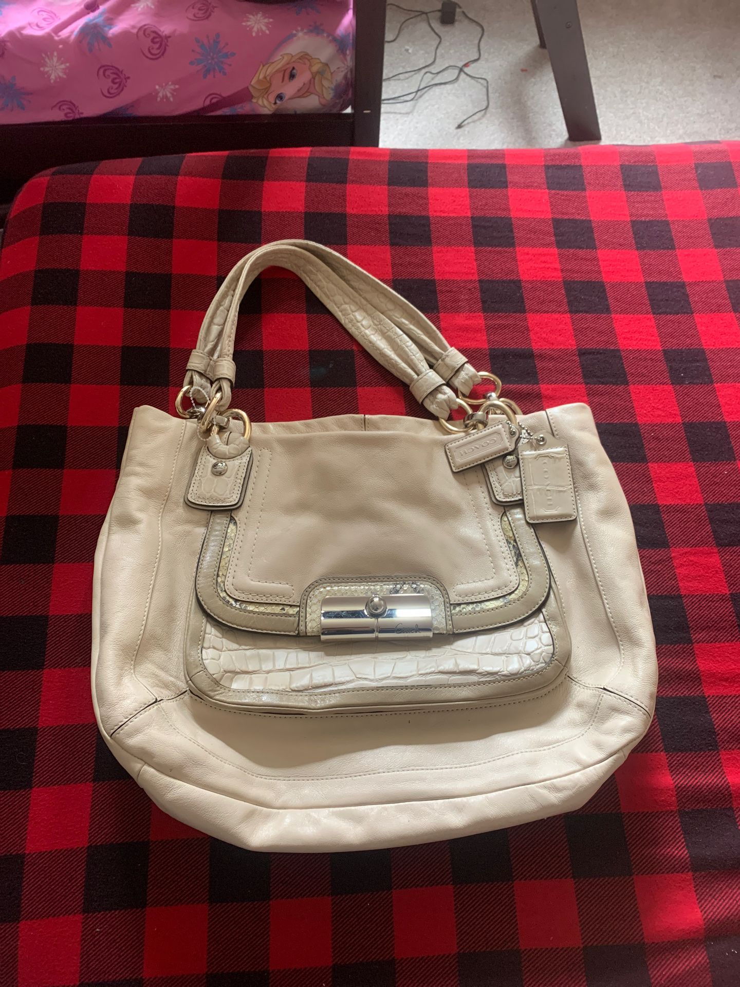 Coach leather handbags