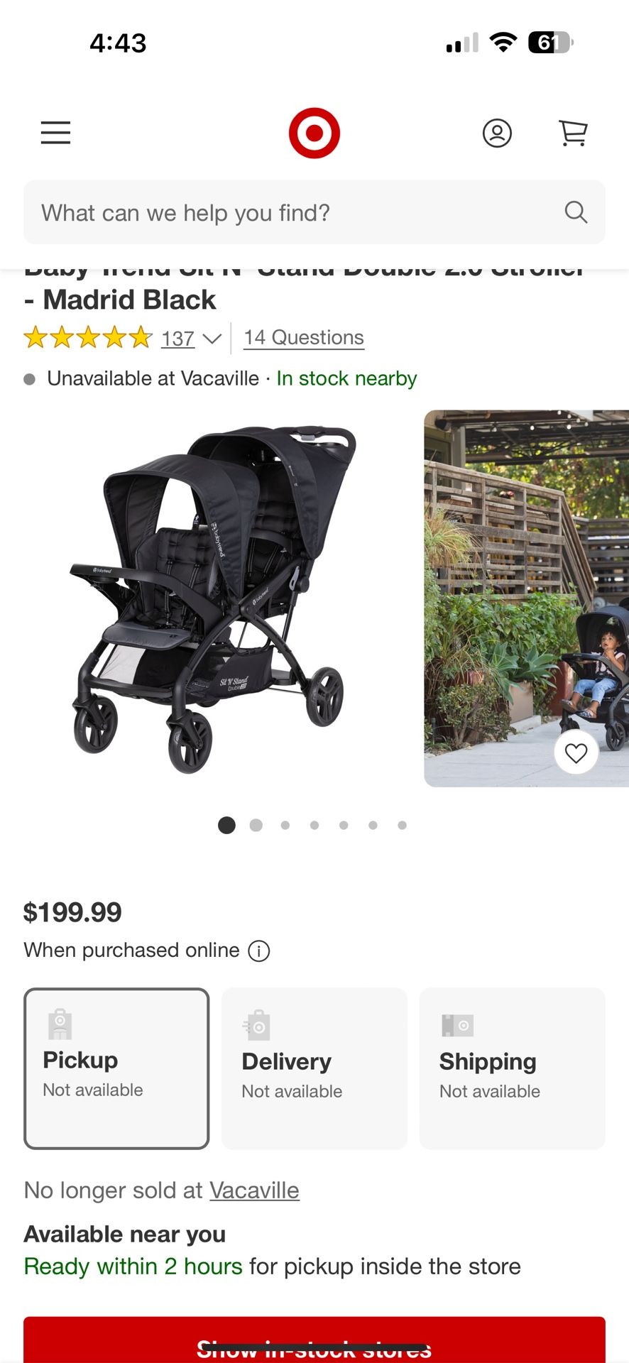 Double Stroller