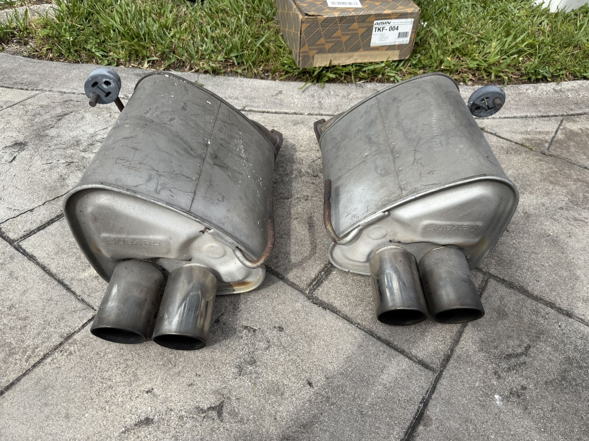 2012 Subaru WRX Stock Muffler