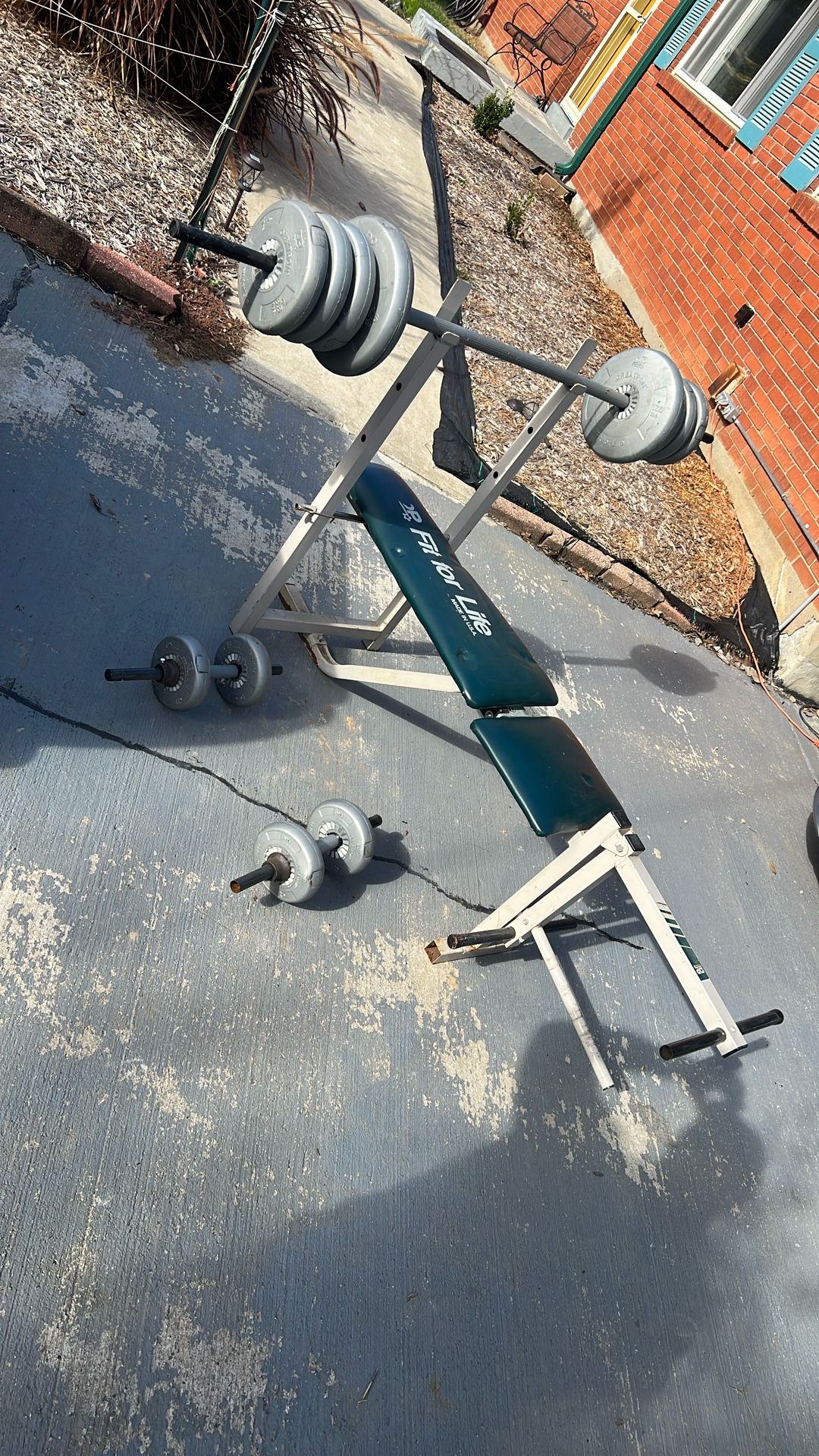 Weights and Bench